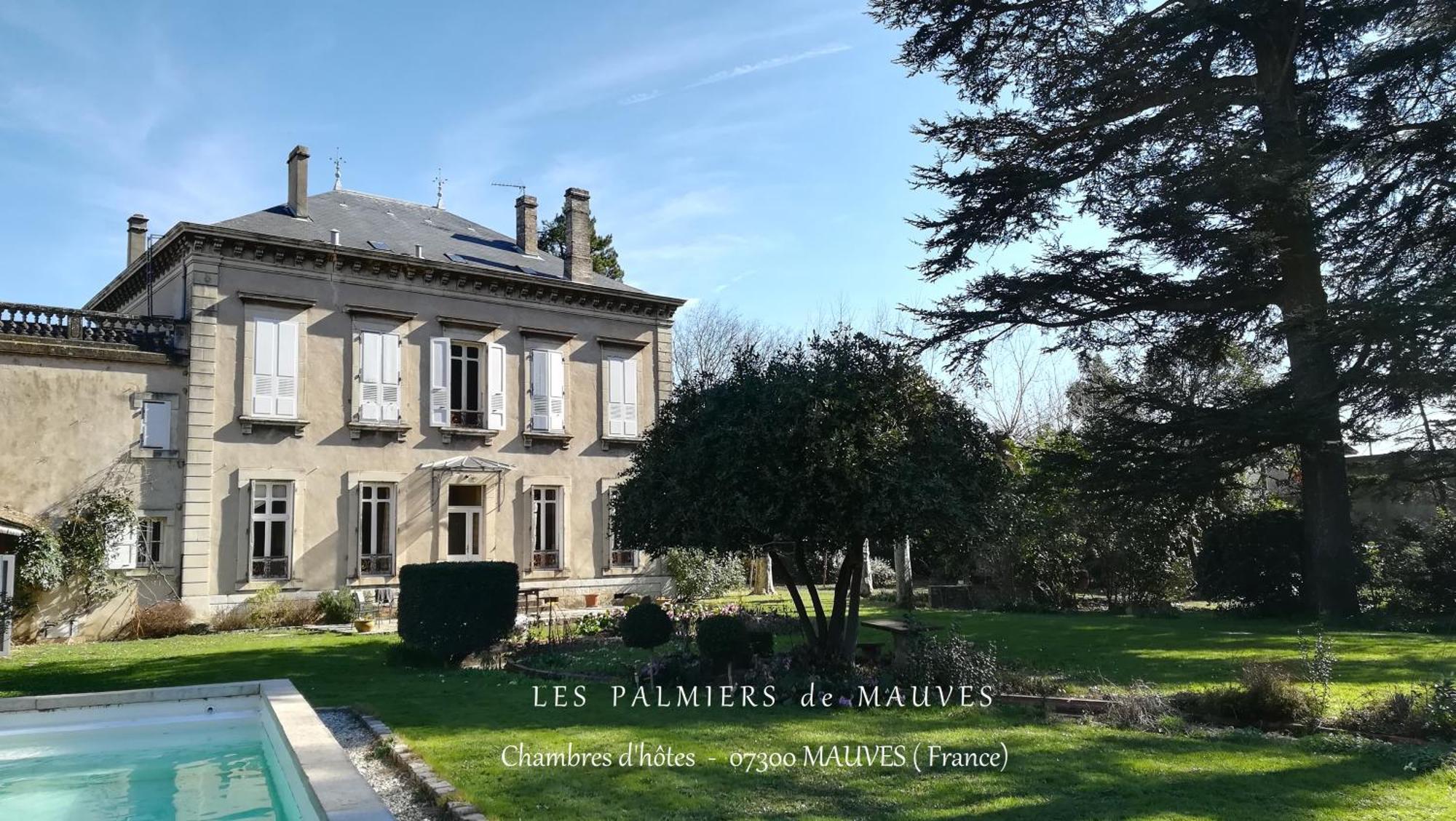 Les Palmiers Bed & Breakfast Mauves Eksteriør bilde